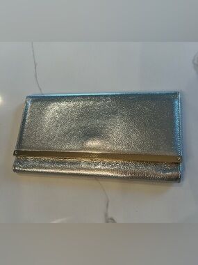 Jimmy Choo Silver Clutch
